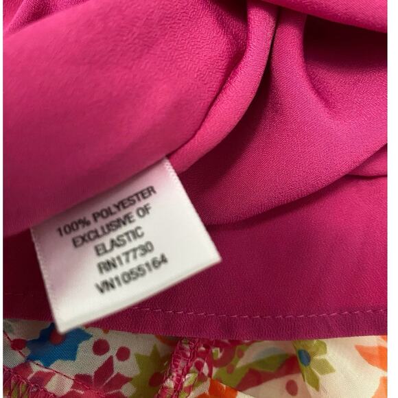 Liberty Of London Smocked Maxi Colorful Floral Maxi Dress Sz Medium Empire Waist - Picture 4 of 7